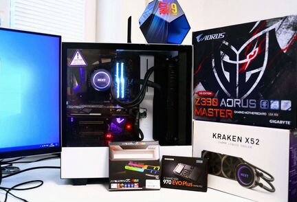 Компьютер i9 9900k, aorus master z390