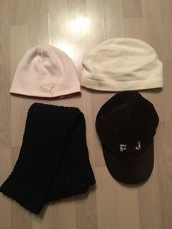 Шапка спортивна, классическая, бейсболка, шарф