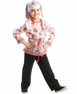 Костюм Пуговка Зайка Степка, 128 см (23-00066-128)