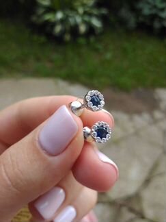Серебряные серьги