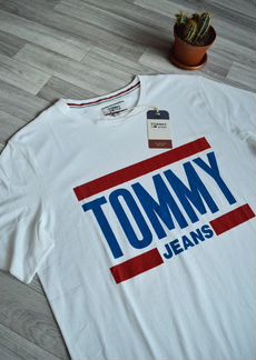 Футболка новая Tommy Hilfiger White (Оригинал)
