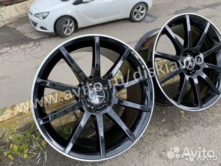 Разноширокие R19 черный глянец для Mercedes E-clas