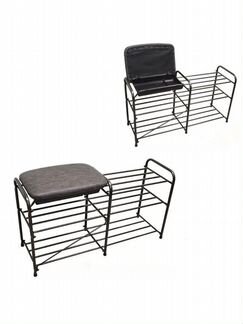 Полка подставка для обуви с сиденьем