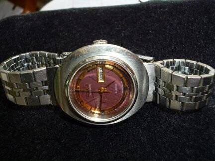 Женские часы citizen, автоподзавод, два календаря