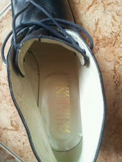 Ботинки высокие натуральная кожа 37раз