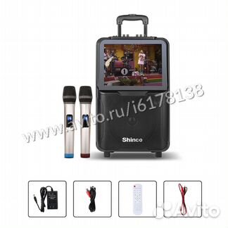 Портативная колонка для Караоке Shinco MV1510 WiFi