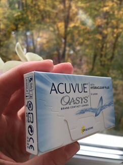 Линзы 6 шт. Acuvue Oasys -1,75 двухнедельные