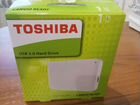 1 тб Внешний жёсткий диск Toshiba canvio ready бел
