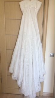 Кружевное американское свадебное платье Mori Lee