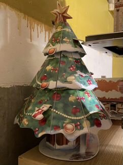 Новогодние украшения из картона
