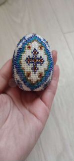 Пасхальное яйцо из бисера